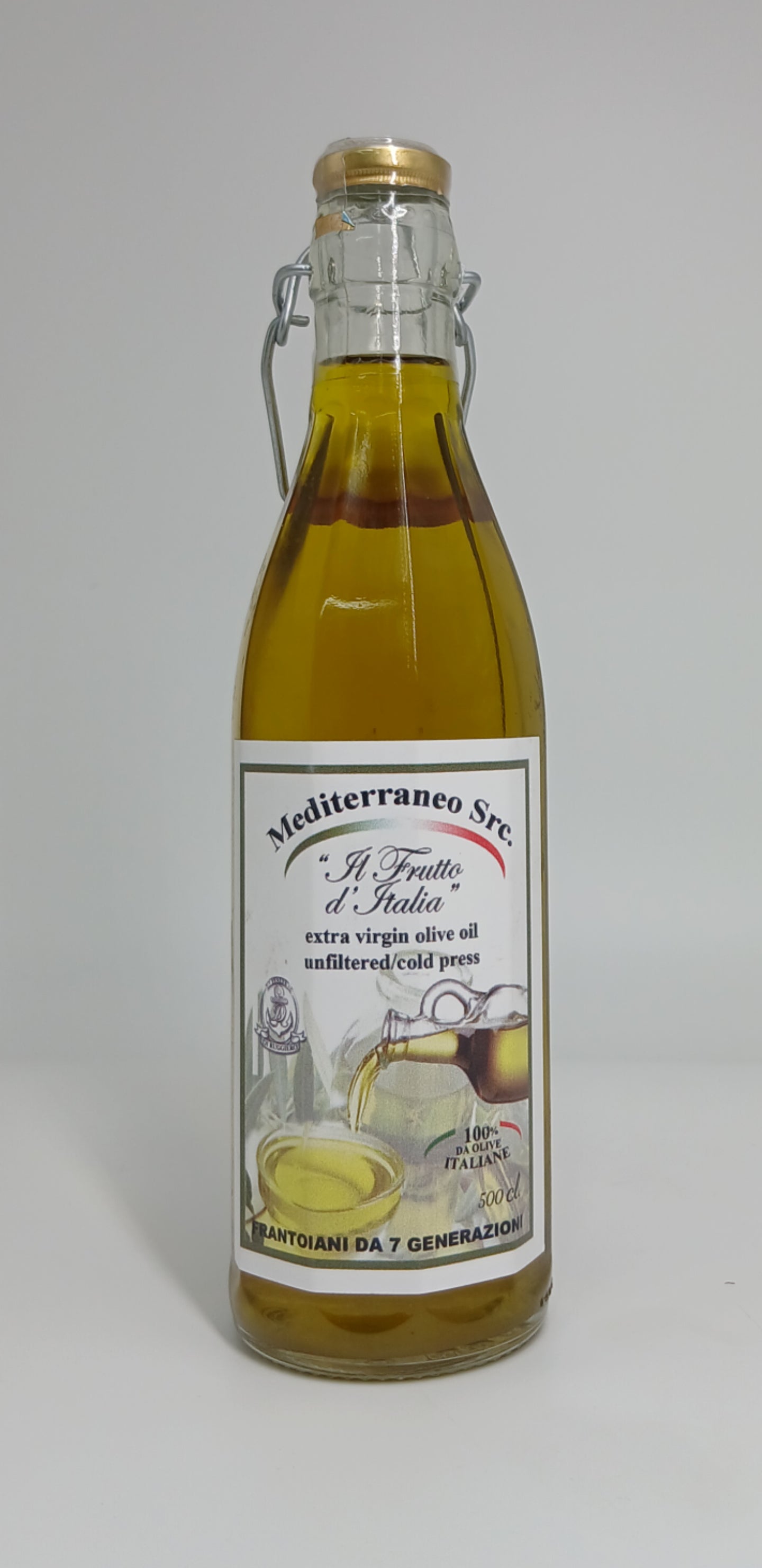 1 500 ml Bottle of Extra Virgin Olive Oil. Summer Promotion
